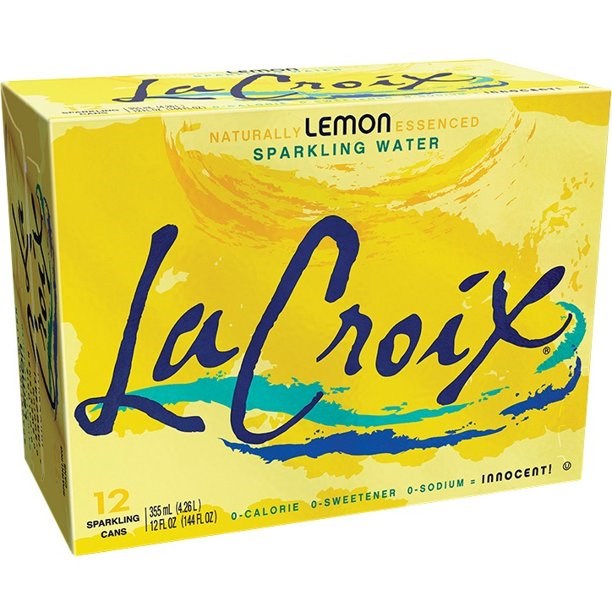 La Croix Lemon 12 Pack / 12oz cans