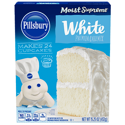 Pillsbury Moist Supreme White Premium Cake Mix 15.25oz