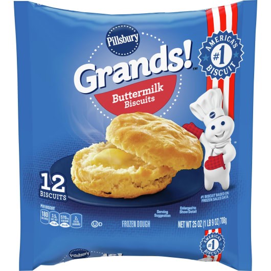 Pillsbury Grands! Buttermilk Biscuits [Click & Collect Only] 25oz (BEST BY: DEC 2025)