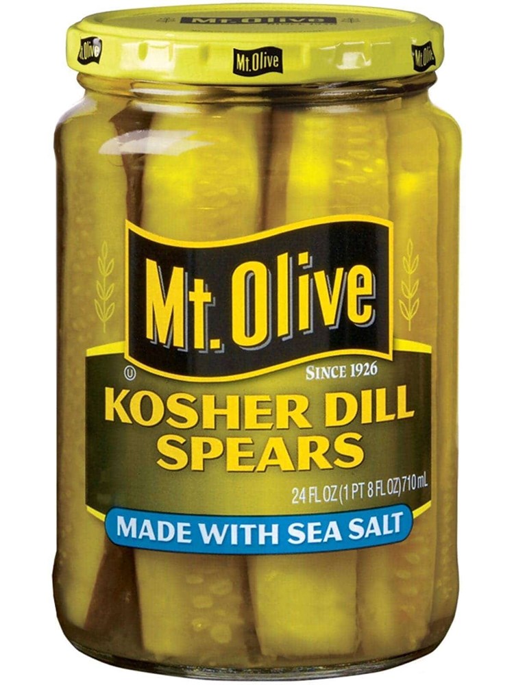 Mt. Olive Kosher Dill Spears with Sea Salt 24oz