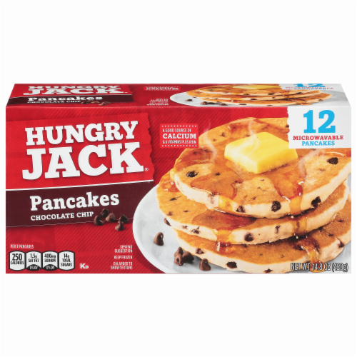 Hungry Jack Chocolate Chip Pancakes 14.8oz [Click & Collect Only]