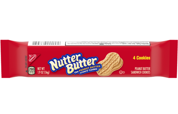 Nutter Butter Peanut Butter Sandwich Cookies 1.9oz
