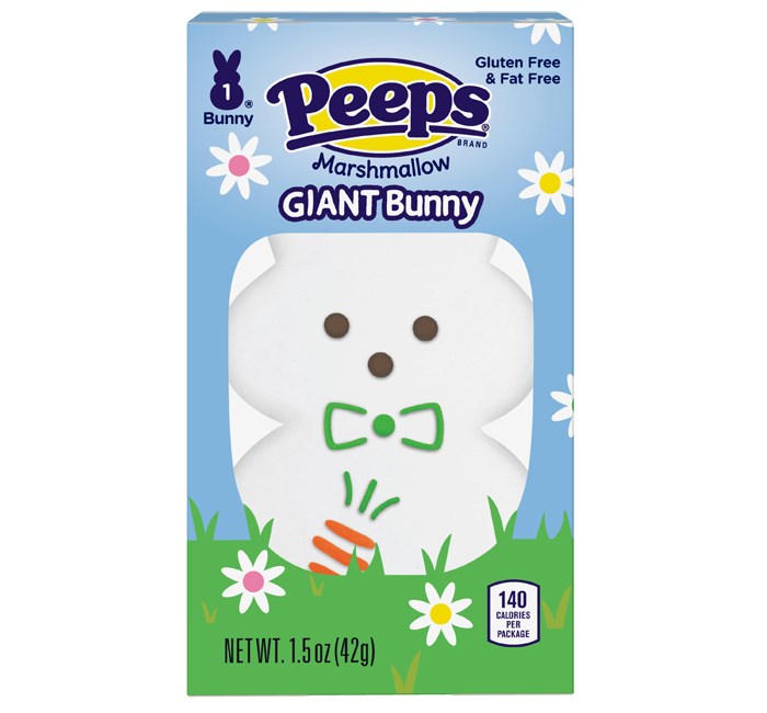 Peeps Giant White Marshmallow Bunny Single 1.5oz