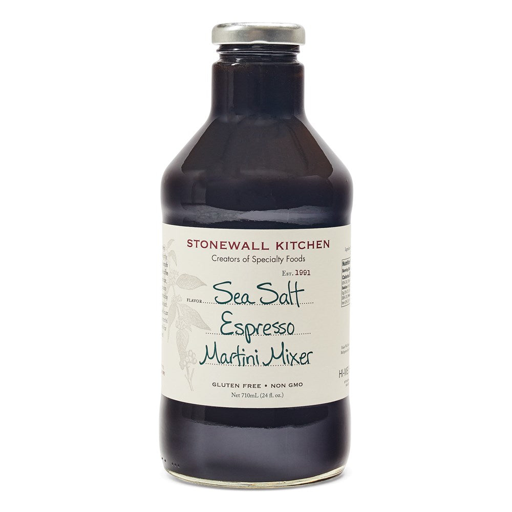 Stonewall Kitchen Sea Salt Espresso Martini Mixer 24oz