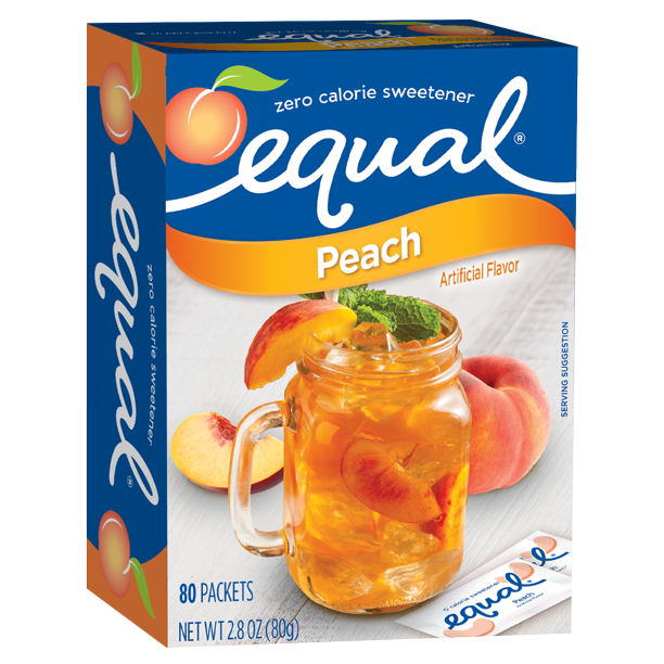 Equal Peach Sweetener 2.82oz