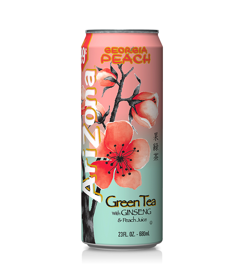 Arizona Georgia Peach Green Tea 24 Pack