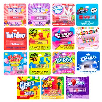 Candy Flavoured Lip Balm Assorted