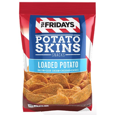 TGIF Loaded Potato Potato Skins Snacks 3oz