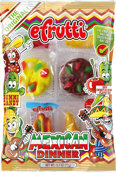 efrutti Gummi Mexican Dinner 2.7oz