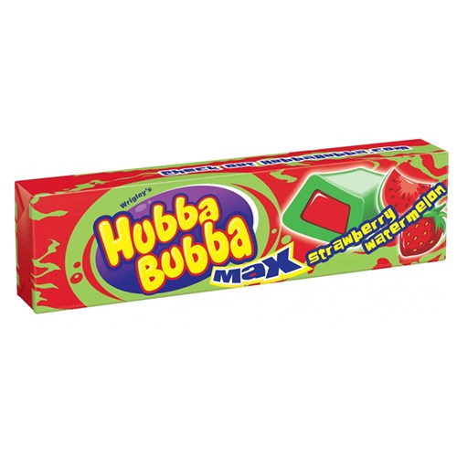 Hubba Bubba Max Strawberry Watermelon 5pc (BEST BY: MAR 2026)