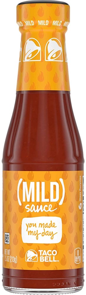 Taco Bell Mild Restaurant Sauce 7.5oz (BEST BY: APR 2025)