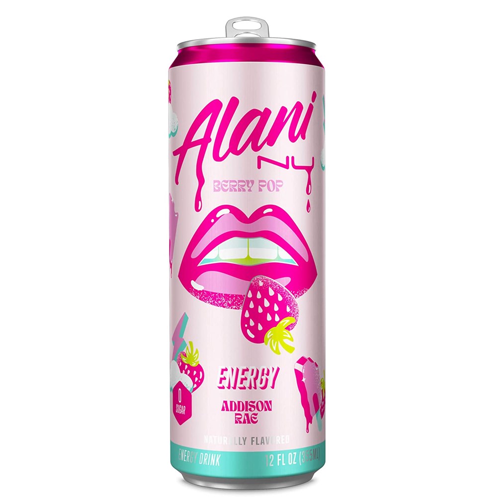Alani Nu Energy Berry Pop 12oz