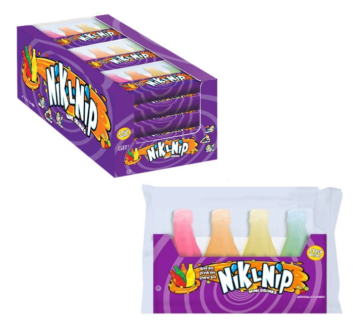 Nik-L-Nip Wax Bottles 4pc