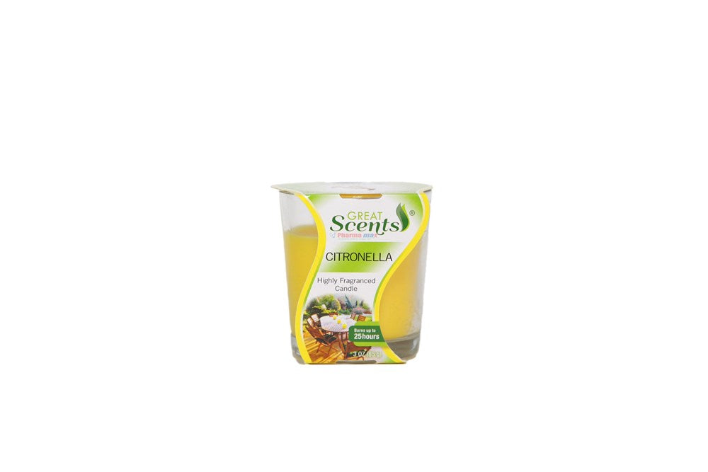 Great Scents Citronella Candle 3.0oz