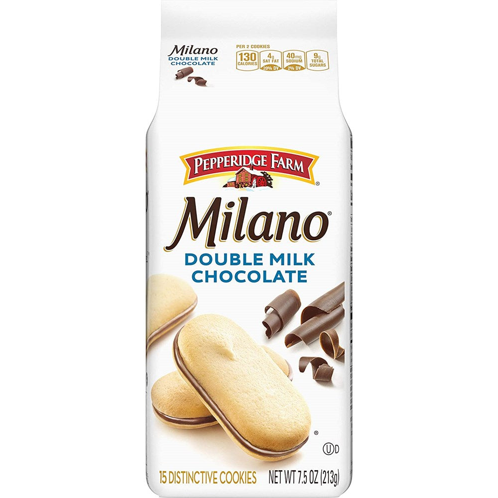 Pepperidge Farm Milano Double Milk Chocolate Cookies 7.5oz
