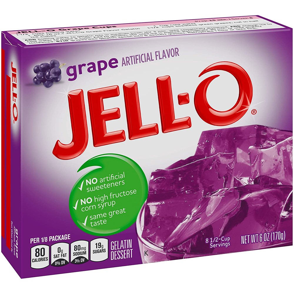 Jell-O Grape Gelatin Mix
