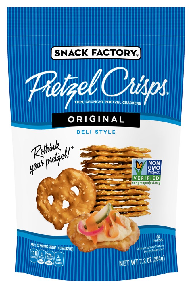 Snack Factory Pretzel Crisps Original 7.2oz