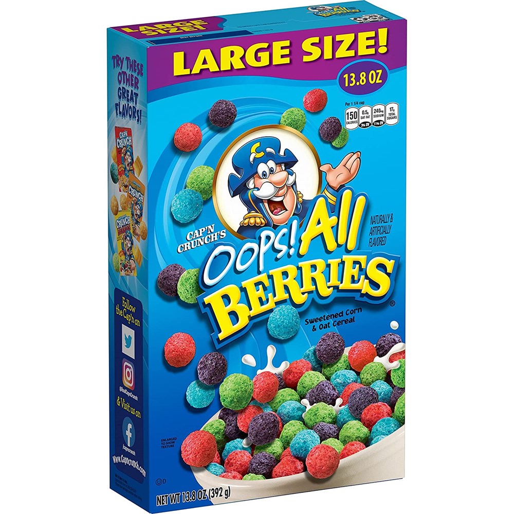 Cap'n Crunch Oops! All Berries 13.8oz