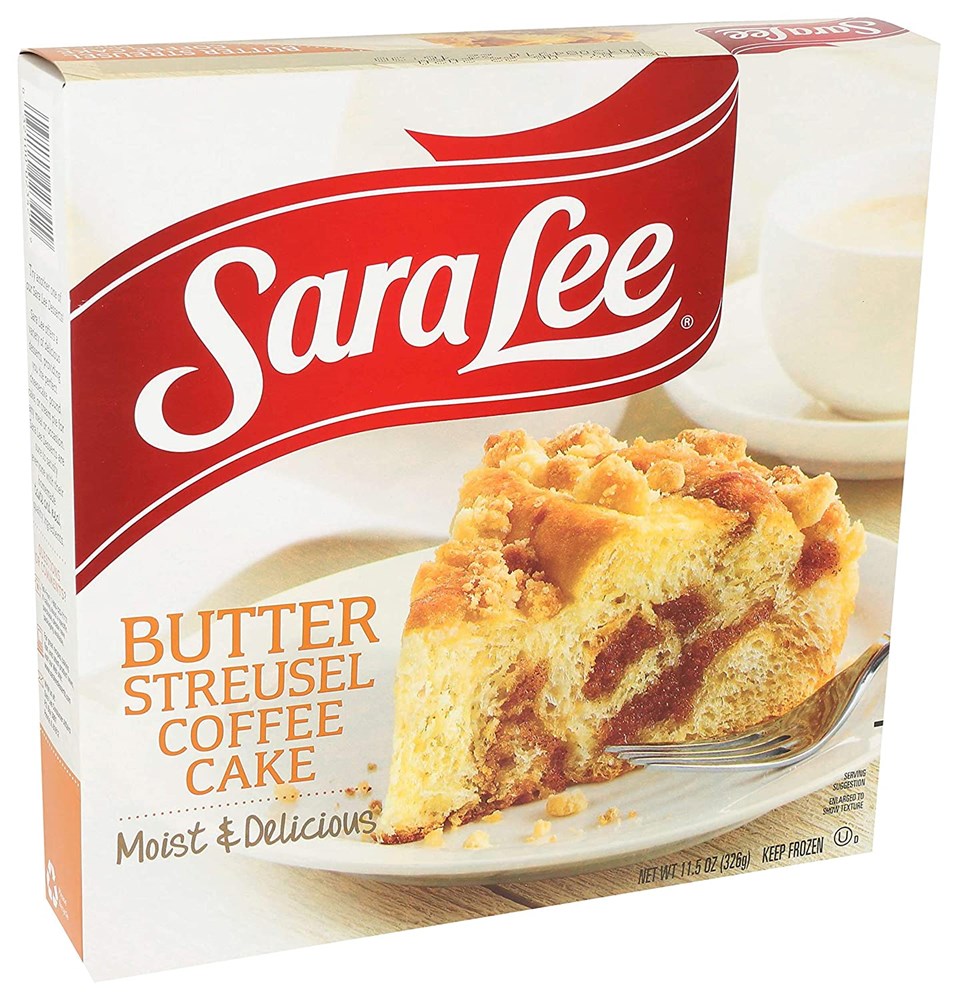 Sara Lee Butter Streusel Coffee Cake [Click & Collect Only] 11.5oz (BEST BY: AUG 2023)