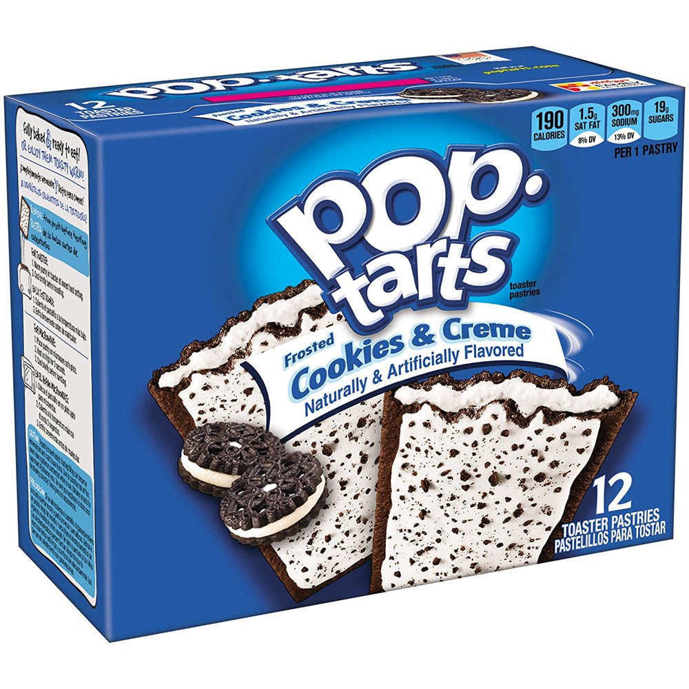 Pop Tarts Frosted Cookies & Cream 12 Pack