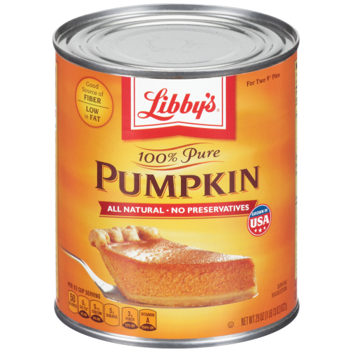 Libby's 100% Pure Pumpkin 29oz (LIMIT 2 PER CUSTOMER. VERY LIMITED STOCK. )