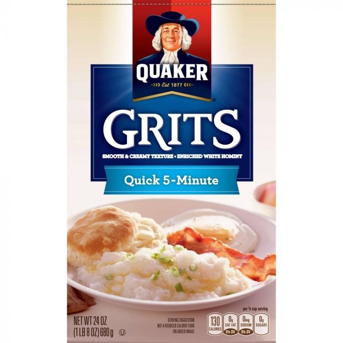 Quaker Quick 5 Minute Grits 80oz (BEST BY: JUN 2025)
