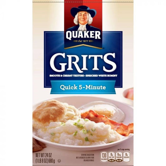 Quaker Quick 5 Minute Grits 80oz (BEST BEFORE: MAY '26)