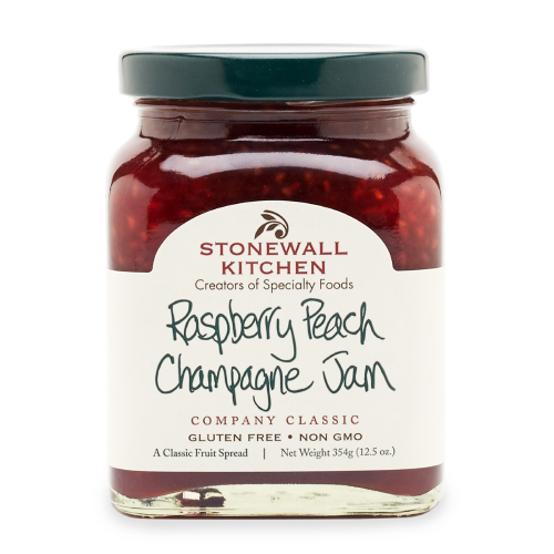 Stonewall Kitchen Raspberry Peach Champagne Jam 12.5oz