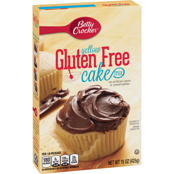 Betty Crocker Gluten Free Yellow Cake Mix 15oz