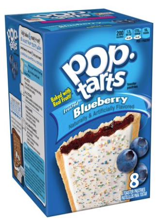 Pop Tarts Frosted Blueberry 8 Pack (BEST BY: JUN '26)