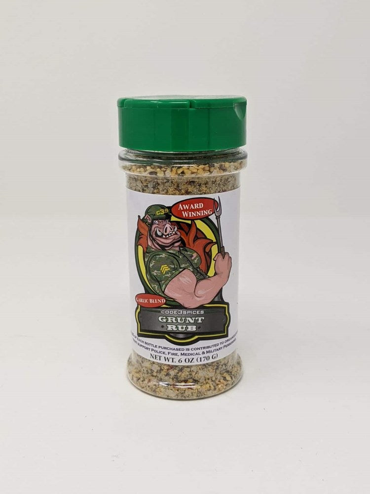 Code Three Spices Grunt Rub 170g