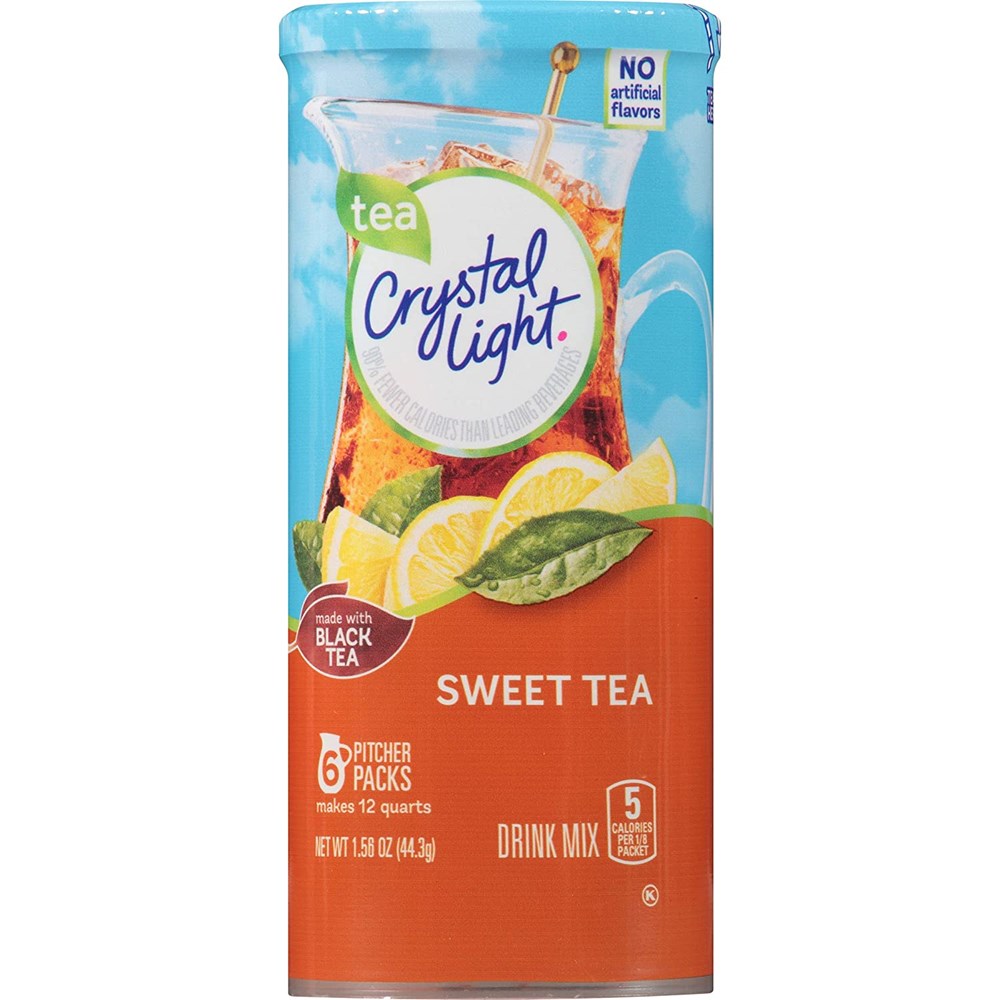 Crystal Light Sweet Tea Drink Mix 6ct
