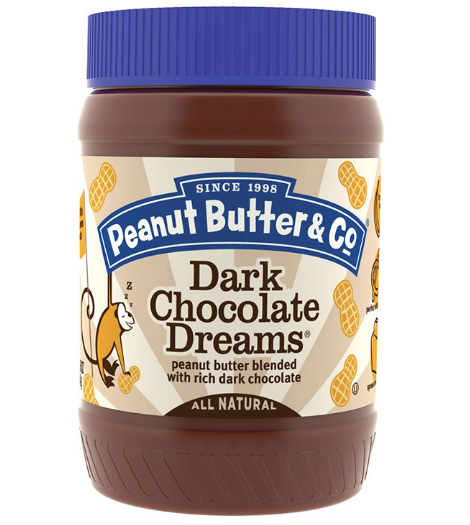 PB&Co Peanut Butter Dark Chocolate Dreams 16oz
