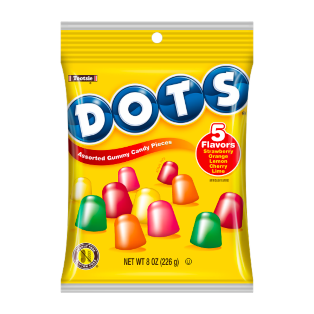 Dots Peg Bag 8oz