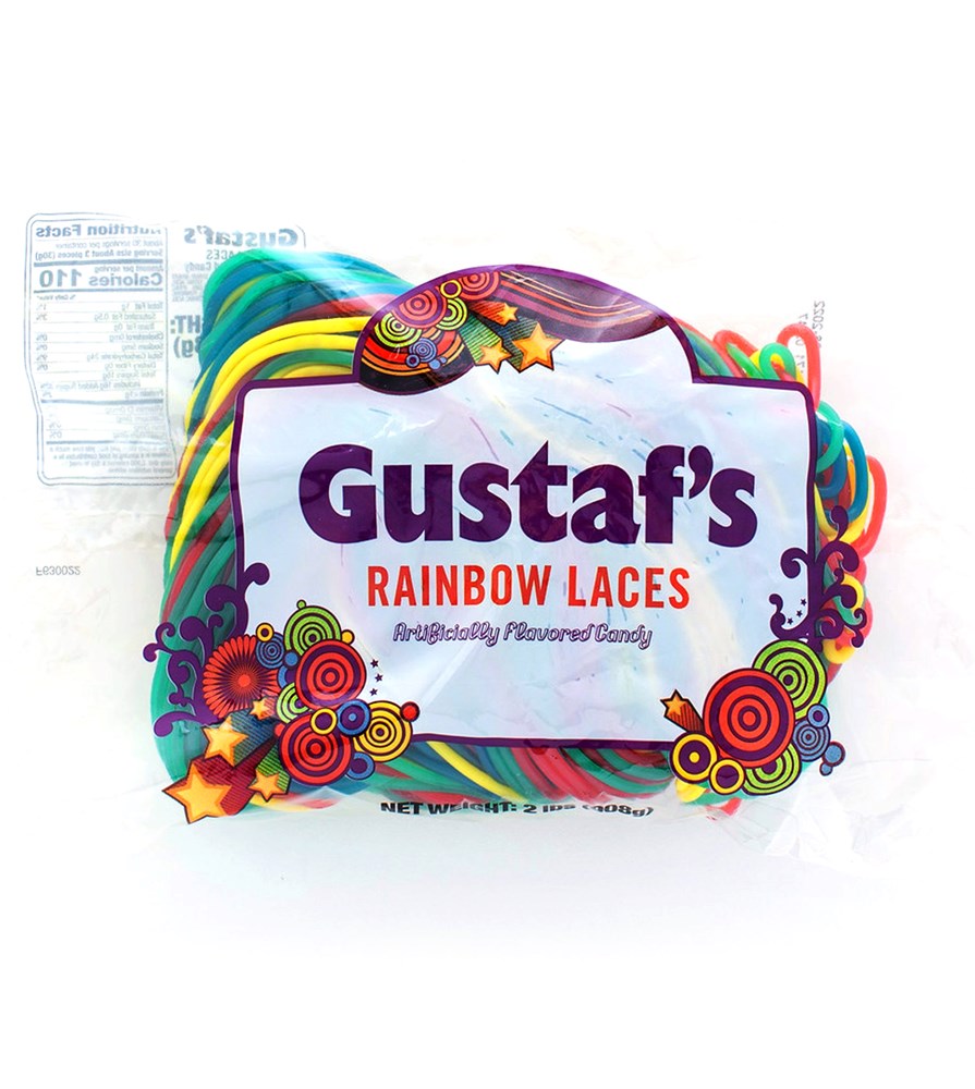 Gustaf's Rainbow Laces 2lbs