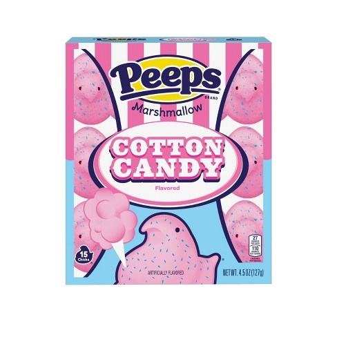 Peeps Cotton Candy Chicks 15ct (BEST BY: JUNE 25)