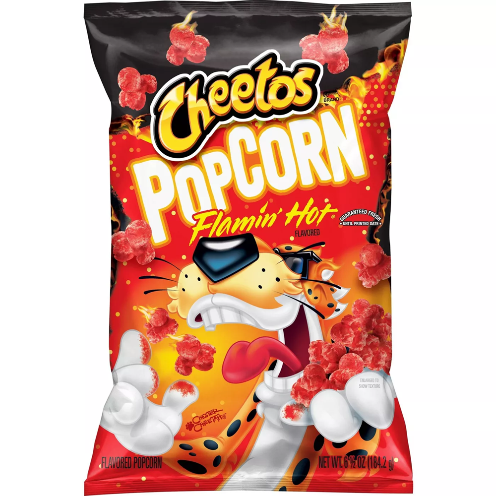 Cheetos Flamin' Hot Popcorn 6.5oz (BEST BY: NOV 2024)