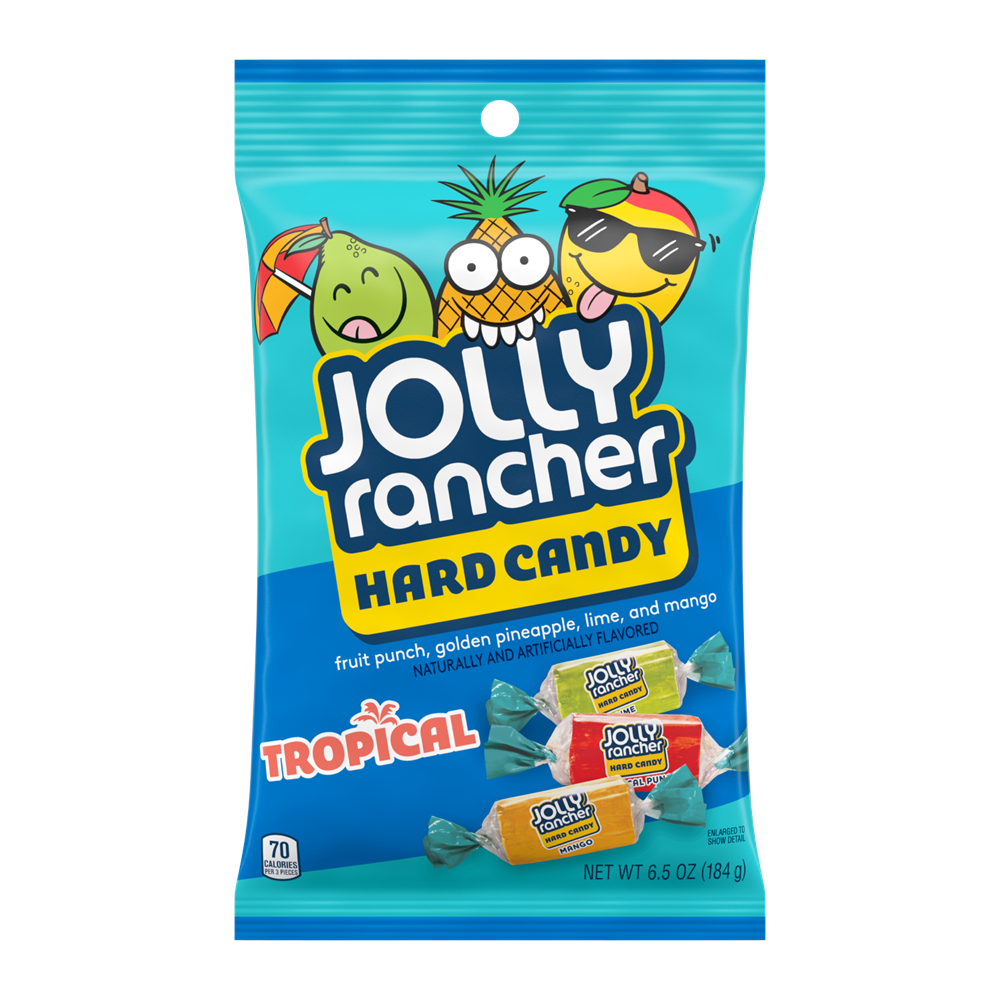 Jolly Rancher Tropical Hard Candy 6.5oz