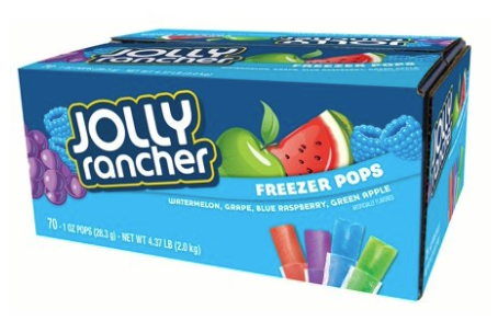 Jolly Rancher Freeze Pops 10pk