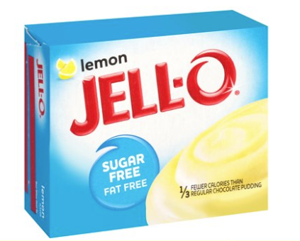 Jell-O Instant Sugar & Fat Free Lemon Pudding Mix 1oz