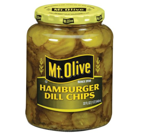 Mt. Olive Hamburger Dill Chips 32oz