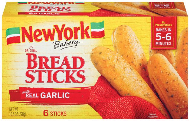 New York Bakery Bread Sticks Frozen [Click & Collect Only] 10.5oz