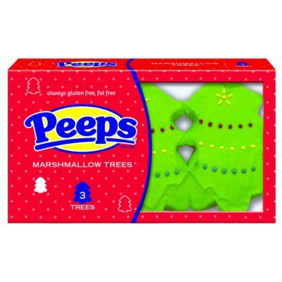 Peeps Christmas Marshmallow Teres 3ct