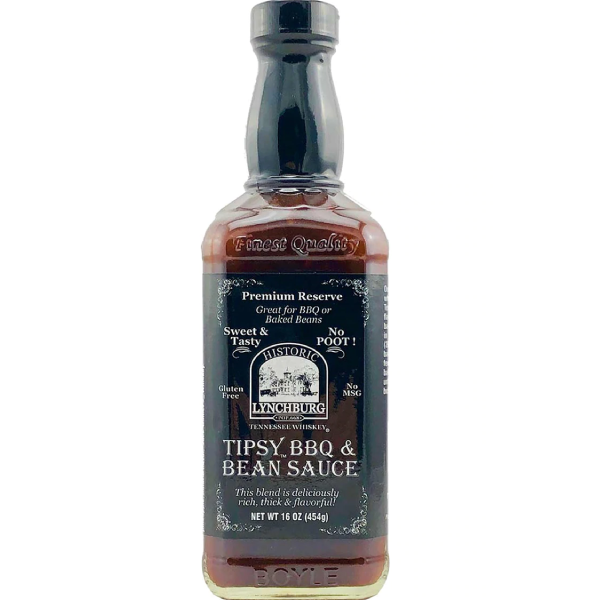 Historic Lynchburg Tipsy BBQ & Bean Sauce 16oz