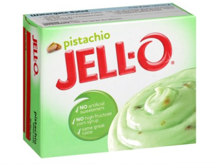 Jell-O Instant Pistachio Pudding Mix 3.4oz
