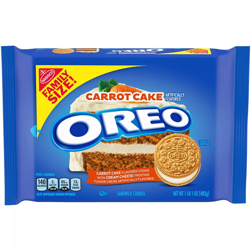 Oreo Carrot Cake Sandwich Cookies [Best By: 6 APR 2022]