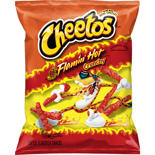 Cheetos Flamin' Hot Crunchy 8oz
