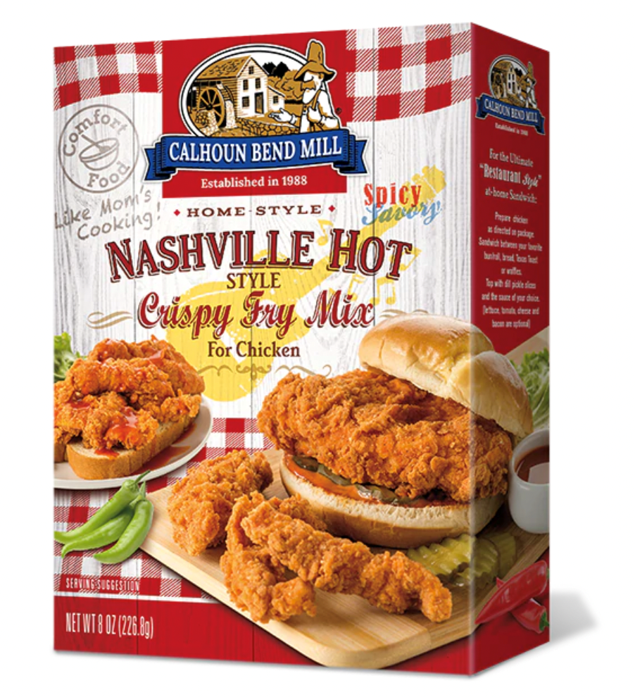 Calhoun Bend Nashville Hot Coating Fry Mix 8oz