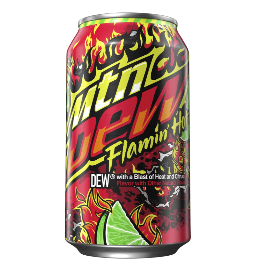 Mountain Dew Flamin' Hot (Limited Edition) 12oz