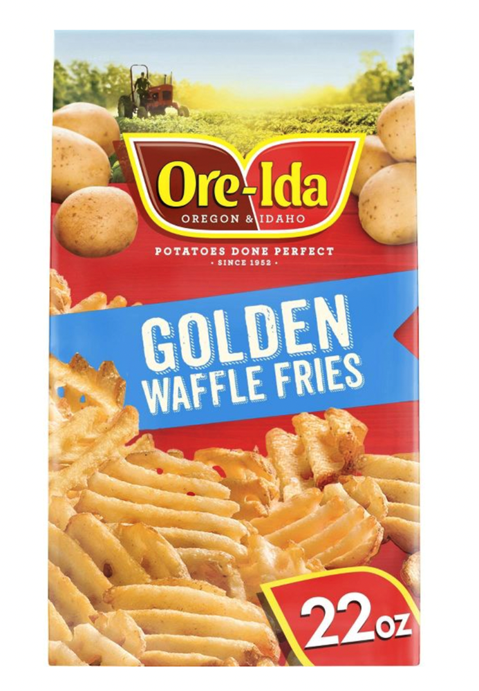 Ore-Ida Waffle Fries Frozen 22oz [Click & Collect Only]